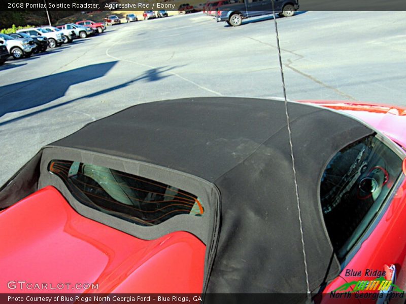 Aggressive Red / Ebony 2008 Pontiac Solstice Roadster