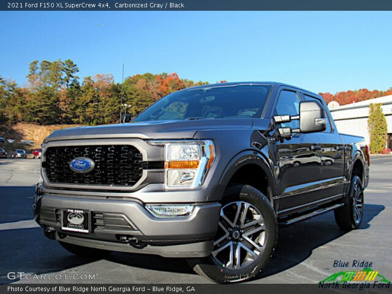 Carbonized Gray / Black 2021 Ford F150 XL SuperCrew 4x4