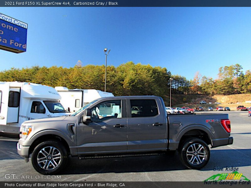 Carbonized Gray / Black 2021 Ford F150 XL SuperCrew 4x4