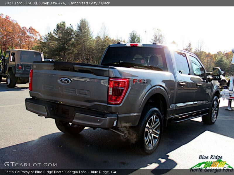 Carbonized Gray / Black 2021 Ford F150 XL SuperCrew 4x4