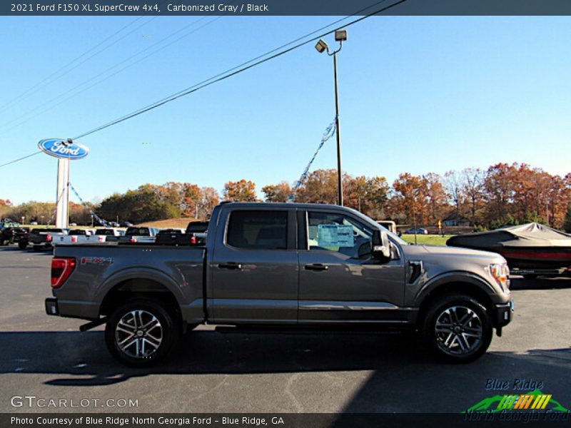 Carbonized Gray / Black 2021 Ford F150 XL SuperCrew 4x4