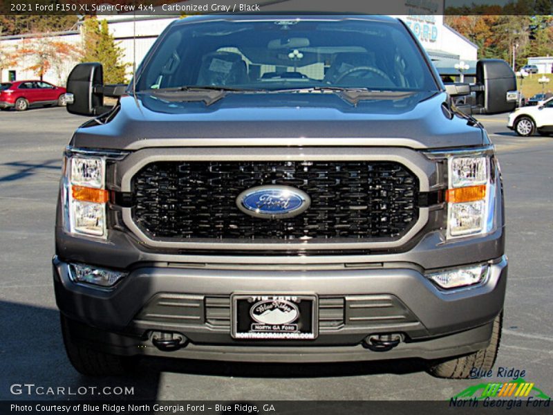 Carbonized Gray / Black 2021 Ford F150 XL SuperCrew 4x4