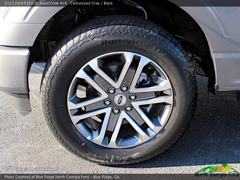 Carbonized Gray / Black 2021 Ford F150 XL SuperCrew 4x4
