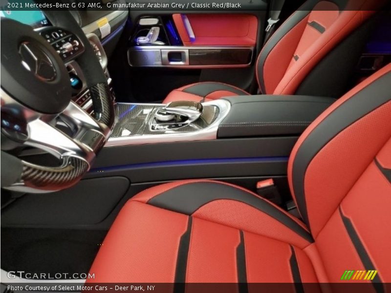 G manufaktur Arabian Grey / Classic Red/Black 2021 Mercedes-Benz G 63 AMG