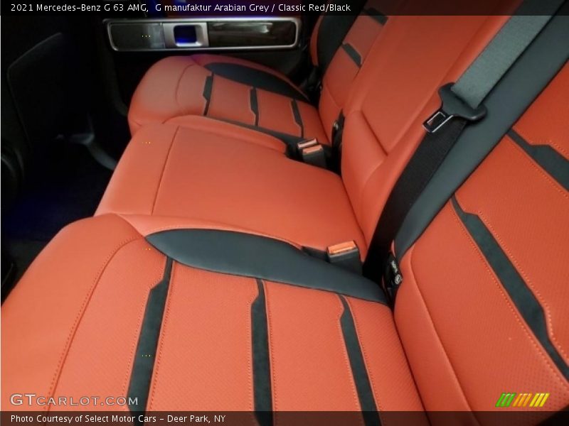 G manufaktur Arabian Grey / Classic Red/Black 2021 Mercedes-Benz G 63 AMG