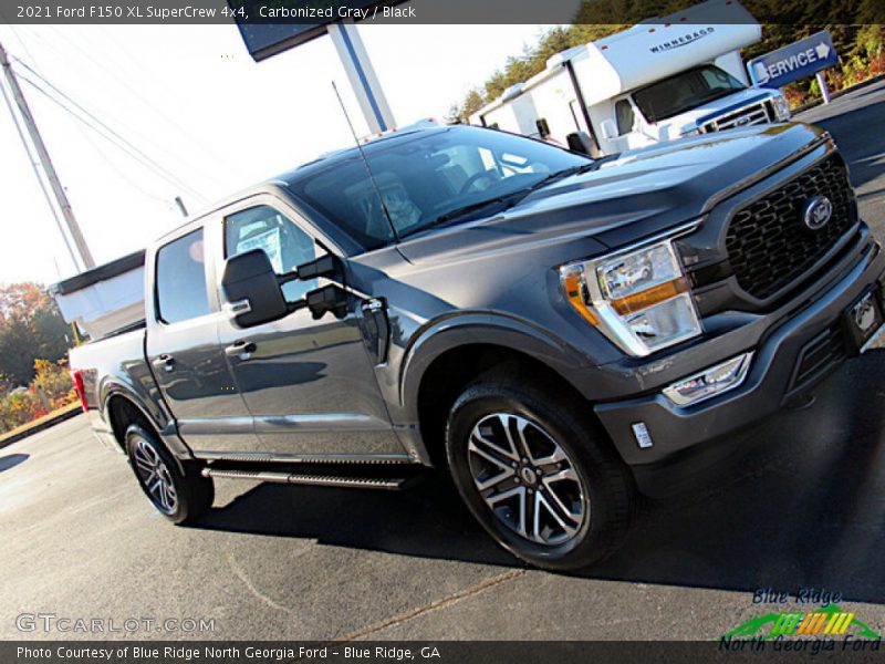 Carbonized Gray / Black 2021 Ford F150 XL SuperCrew 4x4