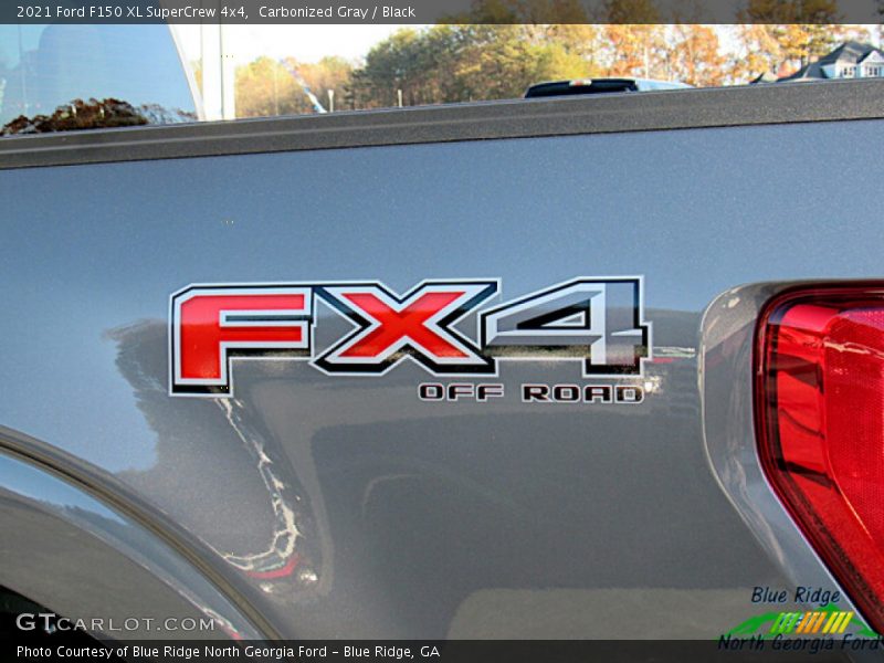 Carbonized Gray / Black 2021 Ford F150 XL SuperCrew 4x4
