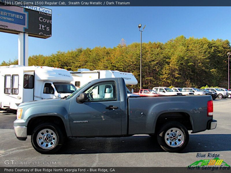 Stealth Gray Metallic / Dark Titanium 2011 GMC Sierra 1500 Regular Cab
