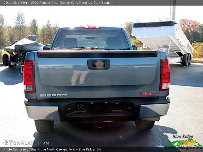 Stealth Gray Metallic / Dark Titanium 2011 GMC Sierra 1500 Regular Cab