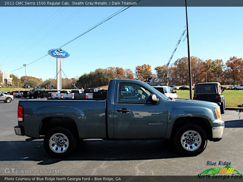 Stealth Gray Metallic / Dark Titanium 2011 GMC Sierra 1500 Regular Cab