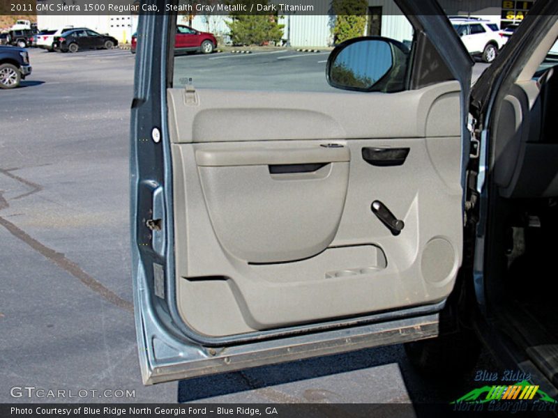 Stealth Gray Metallic / Dark Titanium 2011 GMC Sierra 1500 Regular Cab
