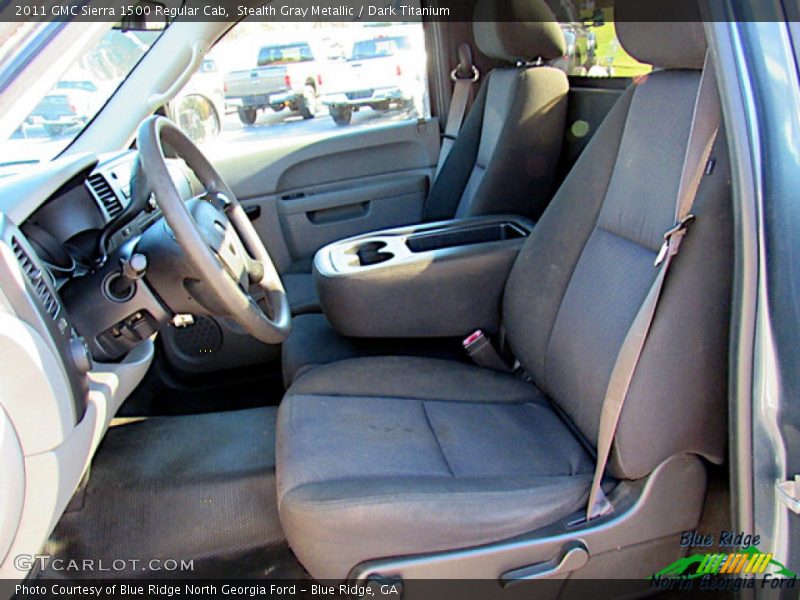 Stealth Gray Metallic / Dark Titanium 2011 GMC Sierra 1500 Regular Cab