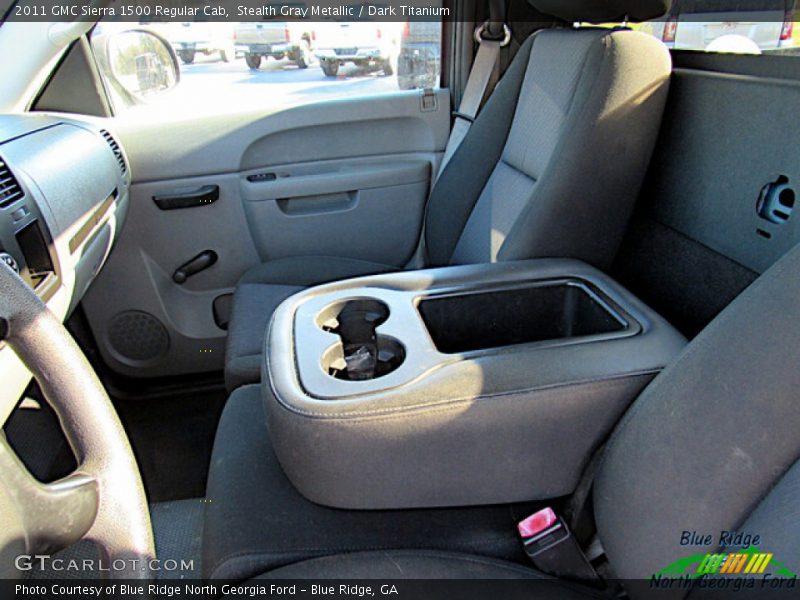 Stealth Gray Metallic / Dark Titanium 2011 GMC Sierra 1500 Regular Cab