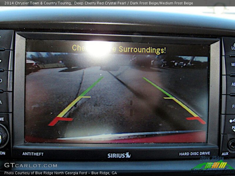 Deep Cherry Red Crystal Pearl / Dark Frost Beige/Medium Frost Beige 2014 Chrysler Town & Country Touring
