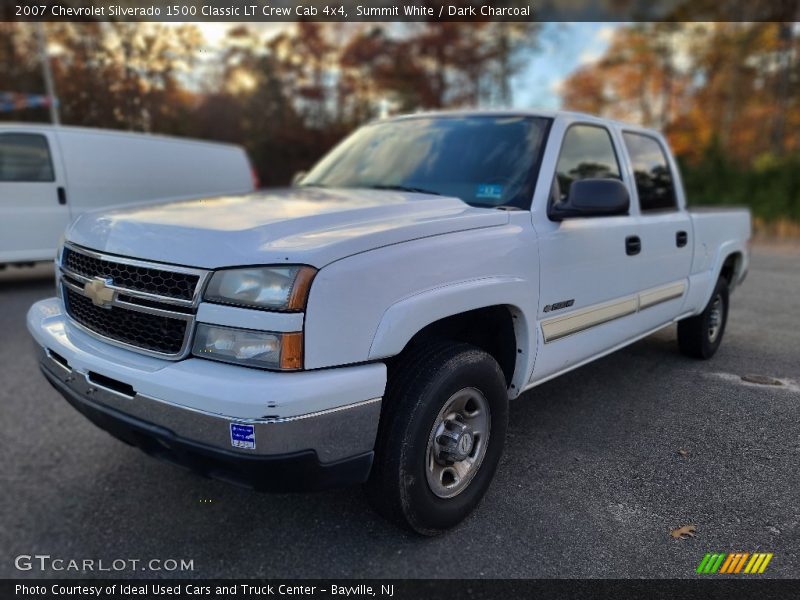 Summit White / Dark Charcoal 2007 Chevrolet Silverado 1500 Classic LT Crew Cab 4x4