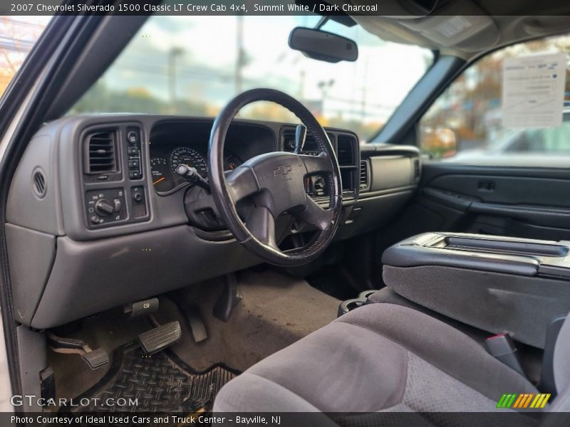 Summit White / Dark Charcoal 2007 Chevrolet Silverado 1500 Classic LT Crew Cab 4x4