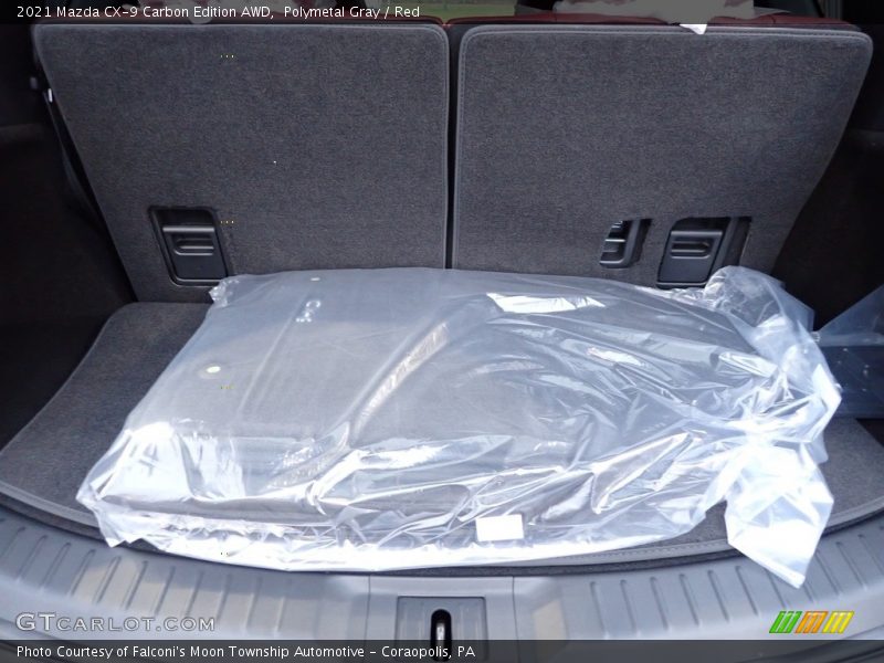 Polymetal Gray / Red 2021 Mazda CX-9 Carbon Edition AWD