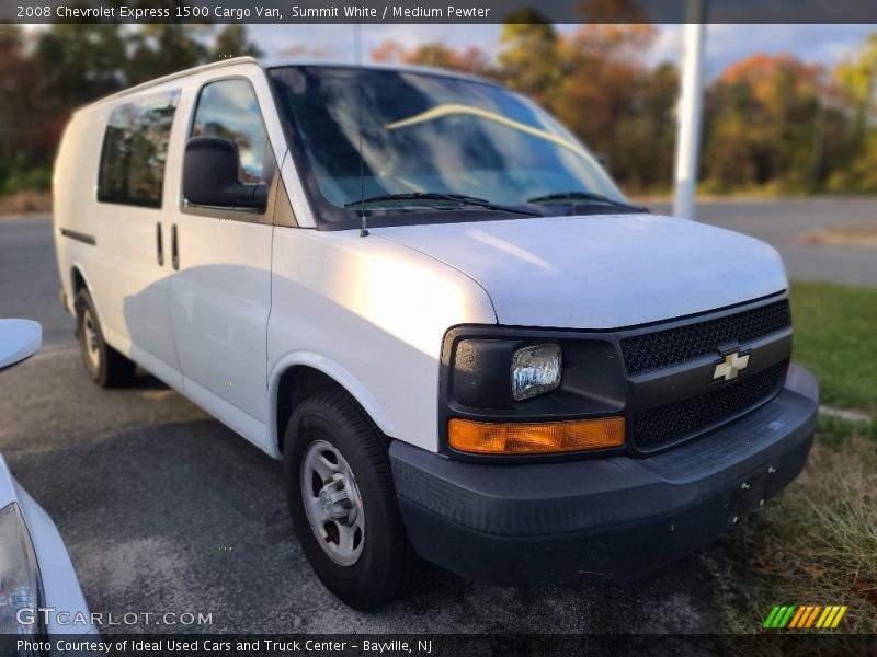 Summit White / Medium Pewter 2008 Chevrolet Express 1500 Cargo Van