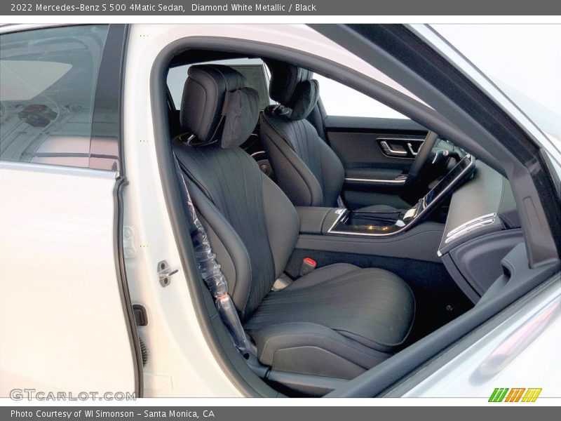 Front Seat of 2022 S 500 4Matic Sedan