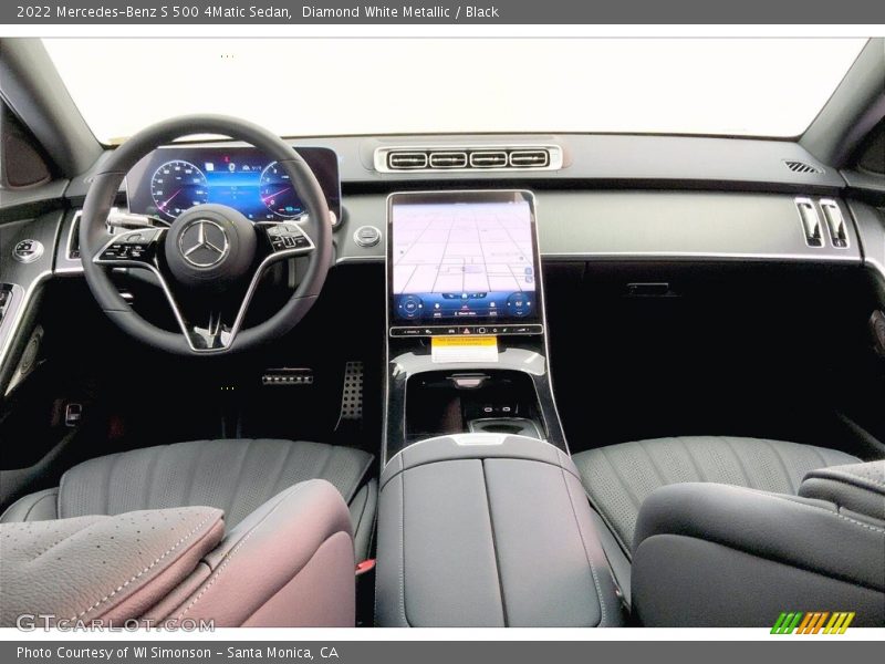 Dashboard of 2022 S 500 4Matic Sedan