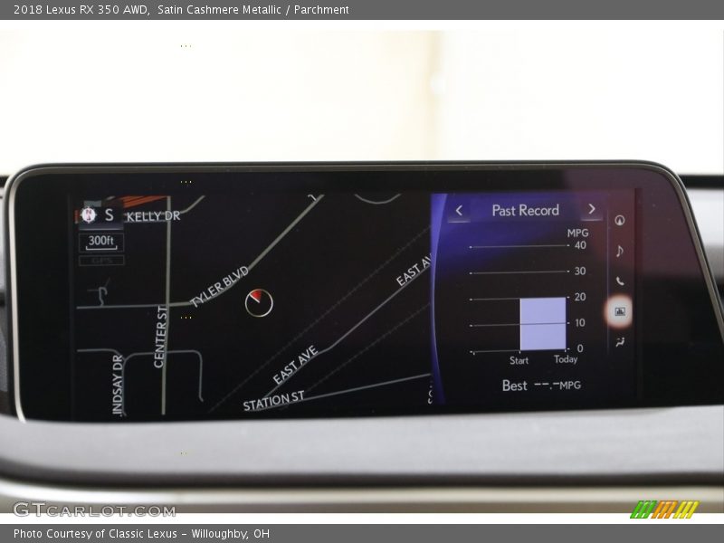 Satin Cashmere Metallic / Parchment 2018 Lexus RX 350 AWD