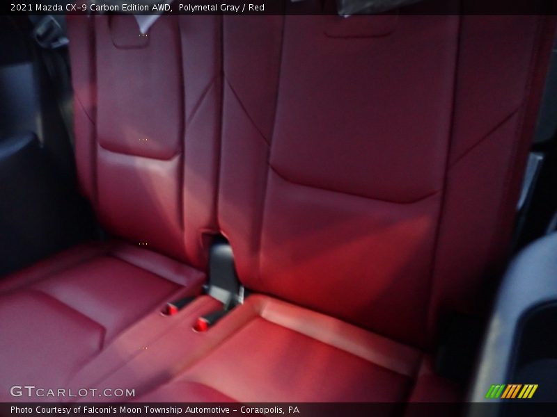 Polymetal Gray / Red 2021 Mazda CX-9 Carbon Edition AWD