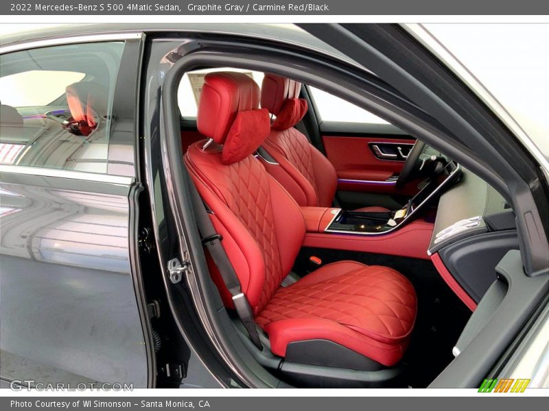 Front Seat of 2022 S 500 4Matic Sedan