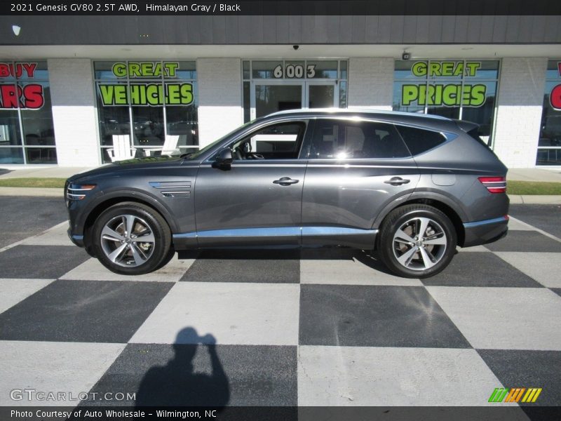 Himalayan Gray / Black 2021 Genesis GV80 2.5T AWD