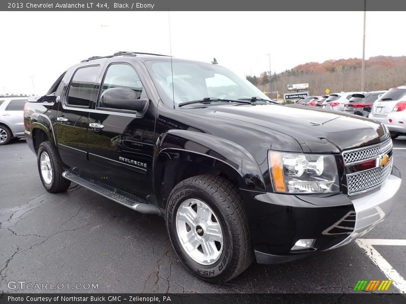 Black / Ebony 2013 Chevrolet Avalanche LT 4x4