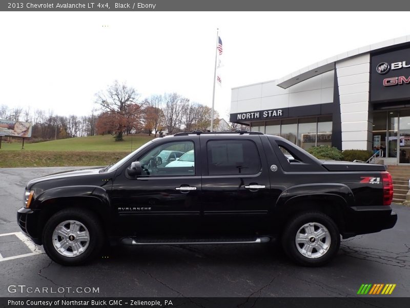 Black / Ebony 2013 Chevrolet Avalanche LT 4x4