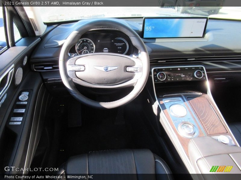 Himalayan Gray / Black 2021 Genesis GV80 2.5T AWD