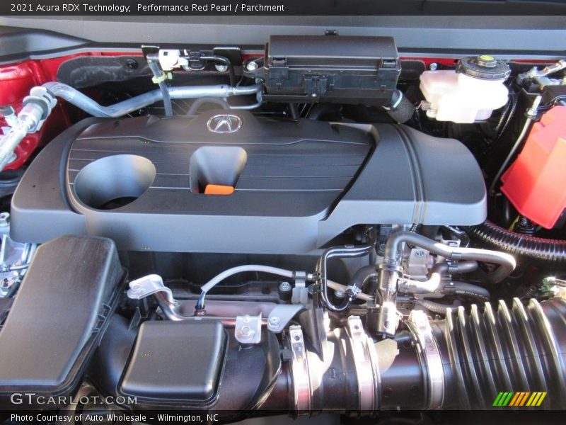 Performance Red Pearl / Parchment 2021 Acura RDX Technology