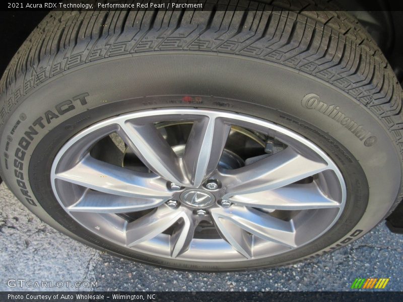Performance Red Pearl / Parchment 2021 Acura RDX Technology