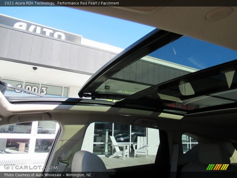 Performance Red Pearl / Parchment 2021 Acura RDX Technology