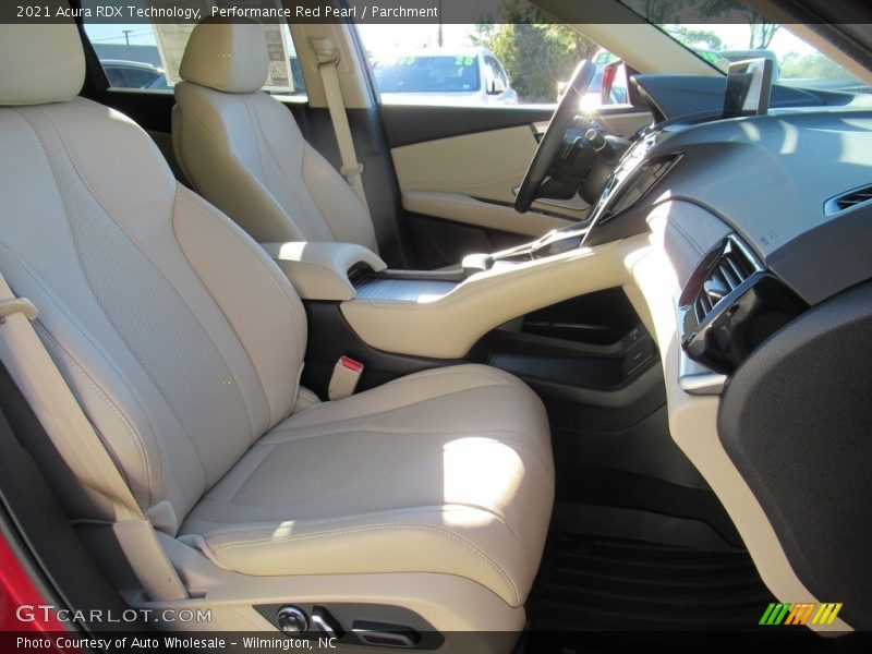 Performance Red Pearl / Parchment 2021 Acura RDX Technology