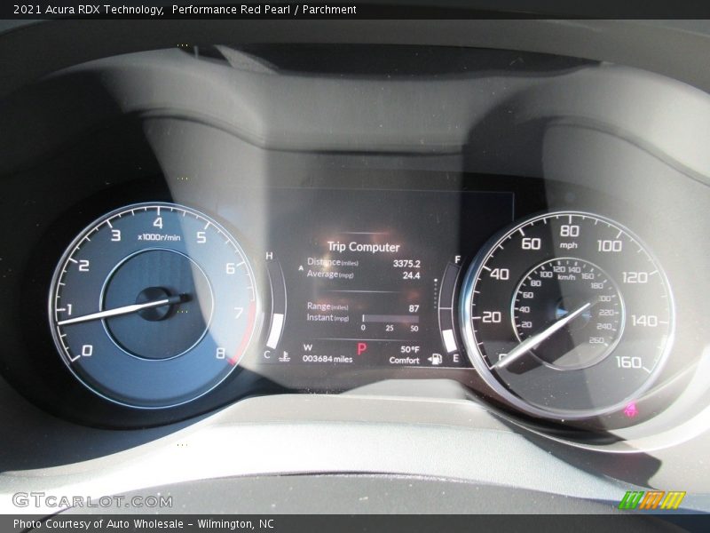 Performance Red Pearl / Parchment 2021 Acura RDX Technology