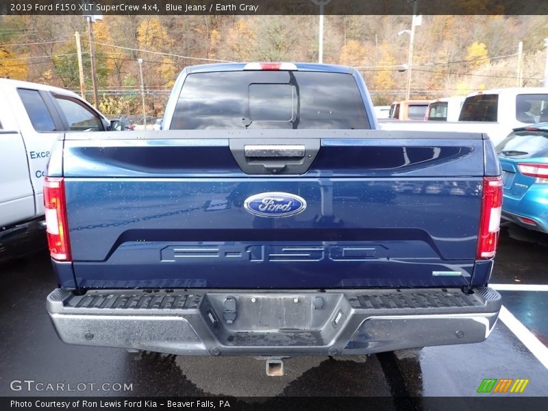 Blue Jeans / Earth Gray 2019 Ford F150 XLT SuperCrew 4x4