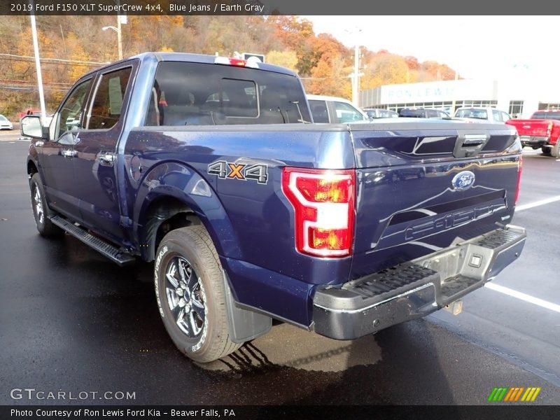 Blue Jeans / Earth Gray 2019 Ford F150 XLT SuperCrew 4x4