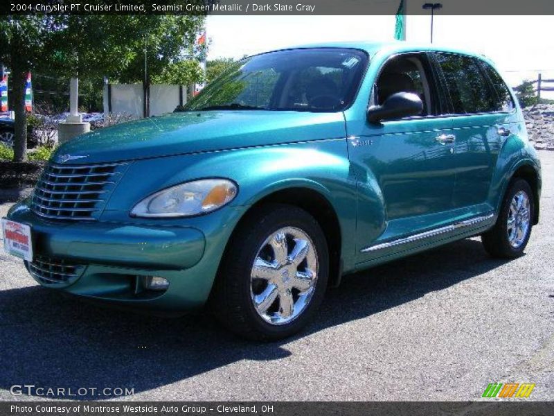 Seamist Green Metallic / Dark Slate Gray 2004 Chrysler PT Cruiser Limited