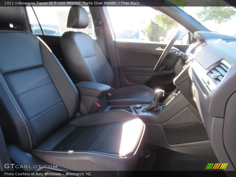 Pyrite Silver Metallic / Titan Black 2021 Volkswagen Tiguan SE R-Line 4Motion
