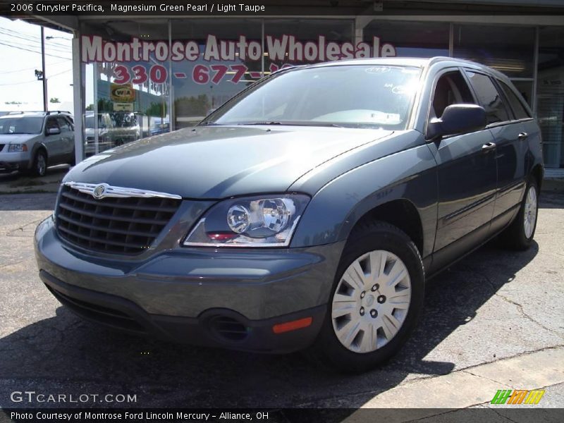 Magnesium Green Pearl / Light Taupe 2006 Chrysler Pacifica