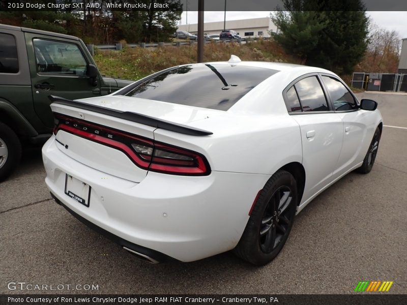 White Knuckle / Black 2019 Dodge Charger SXT AWD
