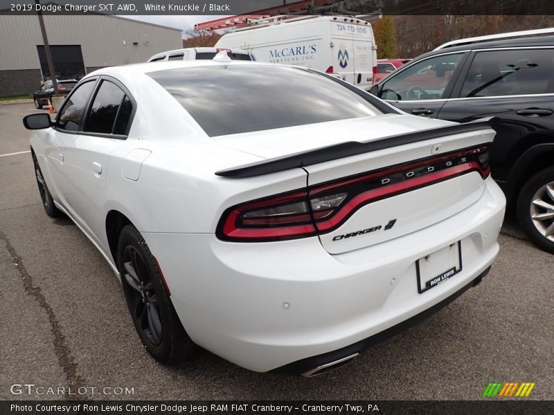 White Knuckle / Black 2019 Dodge Charger SXT AWD