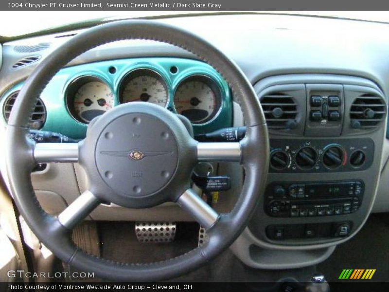 Seamist Green Metallic / Dark Slate Gray 2004 Chrysler PT Cruiser Limited