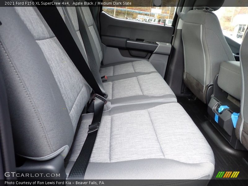Agate Black / Medium Dark Slate 2021 Ford F150 XL SuperCrew 4x4