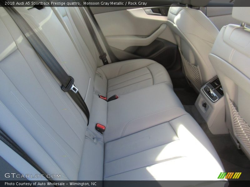 Monsoon Gray Metallic / Rock Gray 2018 Audi A5 Sportback Prestige quattro