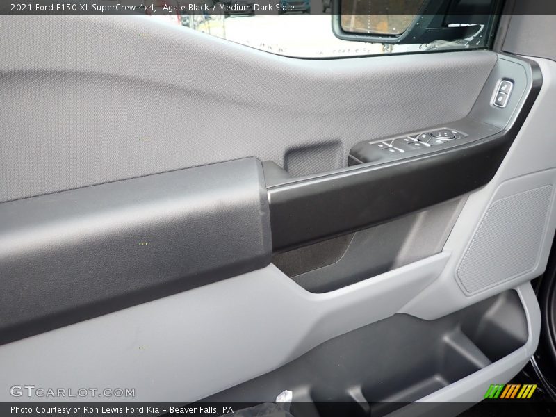 Agate Black / Medium Dark Slate 2021 Ford F150 XL SuperCrew 4x4
