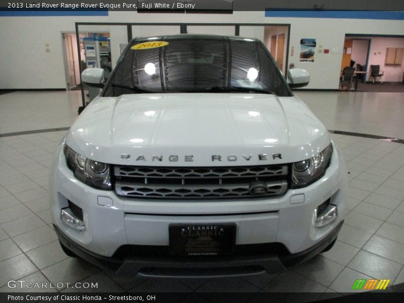Fuji White / Ebony 2013 Land Rover Range Rover Evoque Pure