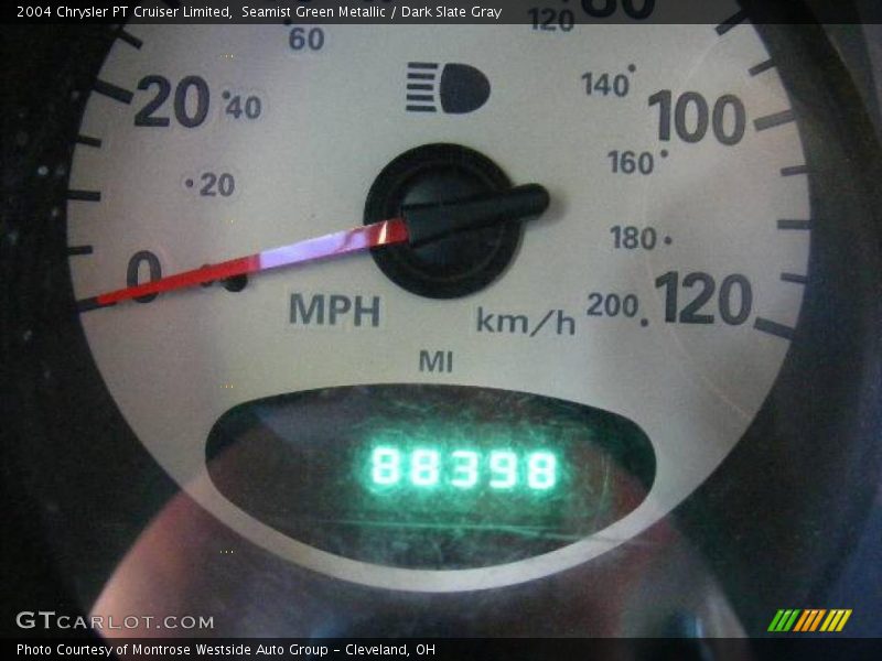 Seamist Green Metallic / Dark Slate Gray 2004 Chrysler PT Cruiser Limited
