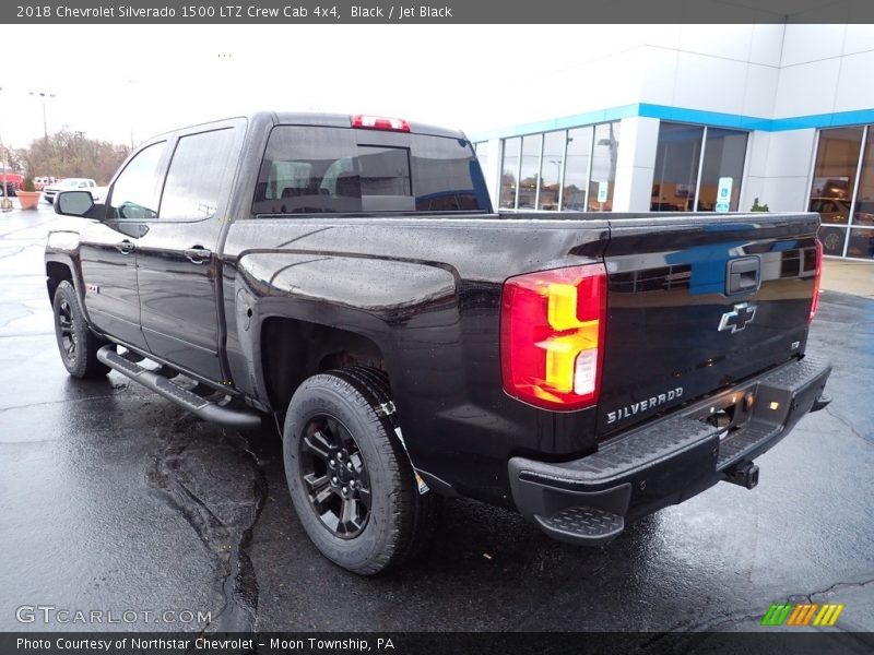 Black / Jet Black 2018 Chevrolet Silverado 1500 LTZ Crew Cab 4x4